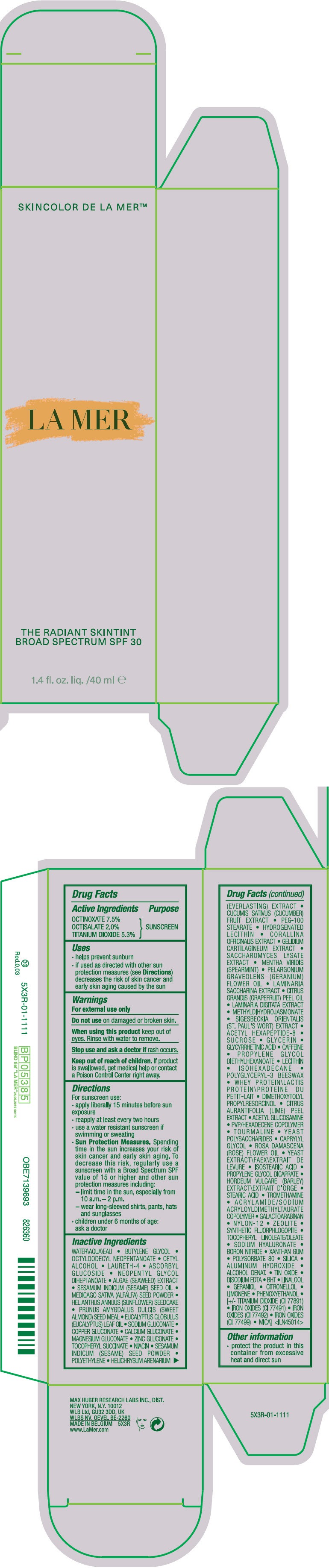 Pill image for La Mer The Radiant Skintint Broad Spectrum Spf 30