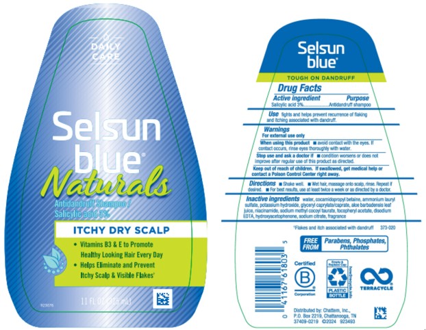 Pill image for selsun blue naturals shampoo - itchy, dry scalp