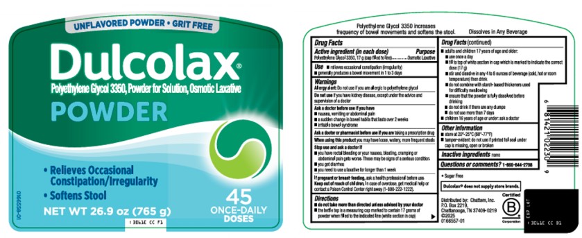 Pill image for Dulcolax Powder