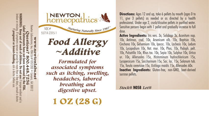 Pill image for Food Allergy - additive