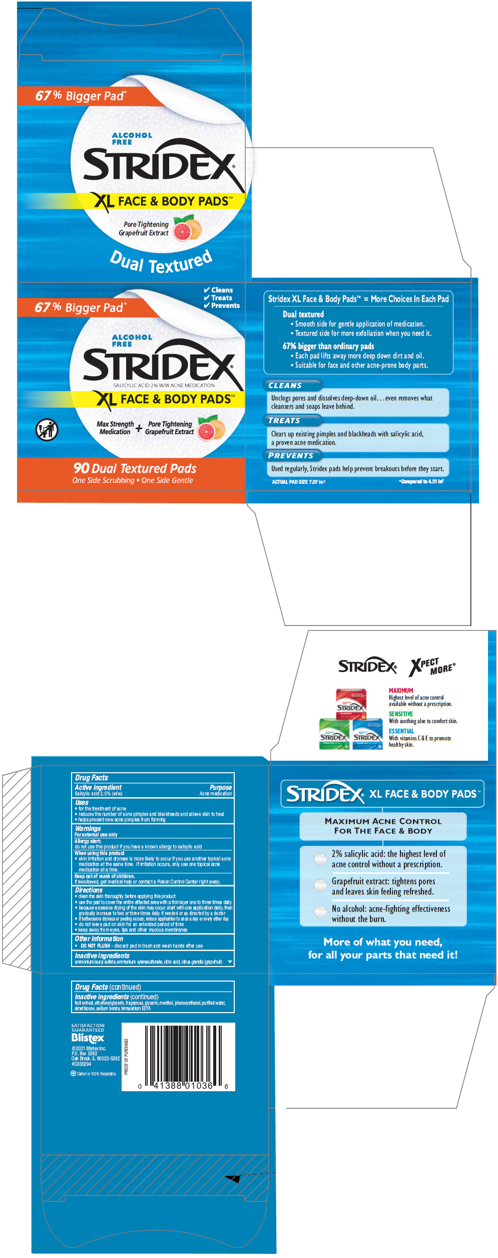 Pill image for Stridex® Xl Face & Body Pads™