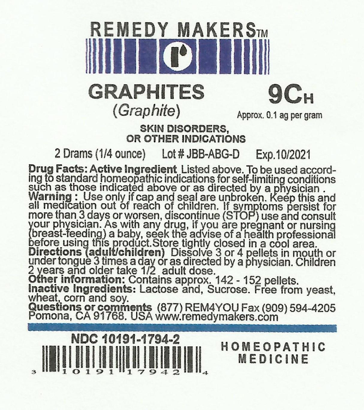 Pill image for Graphite 9c (graphites)