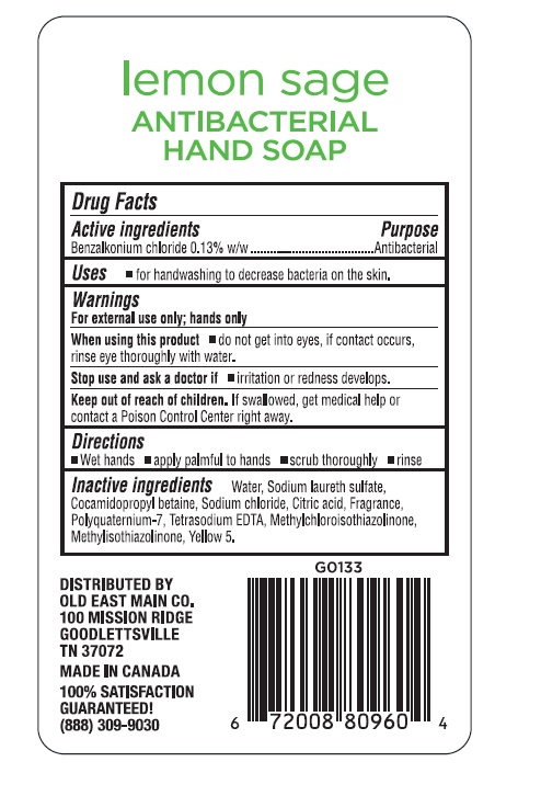 Pill image for Studio Selection Antibacterial Liquid Hand Soap- Lemon Sage Refill