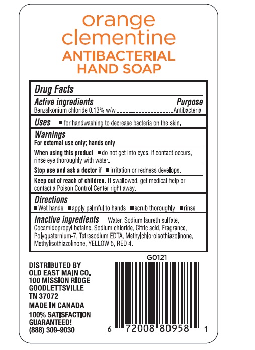 Pill image for Studio Selection Antibacterial Liquid Hand Soap- Orange Clementine