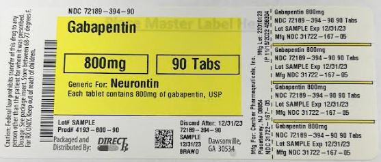 Pill image for Gabapentin