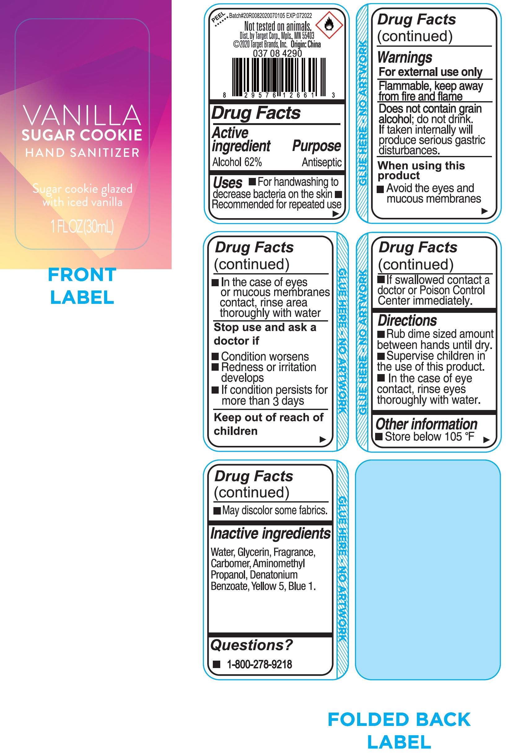 Pill image for Vanilla Sugar Cookie Hand Sanitizer