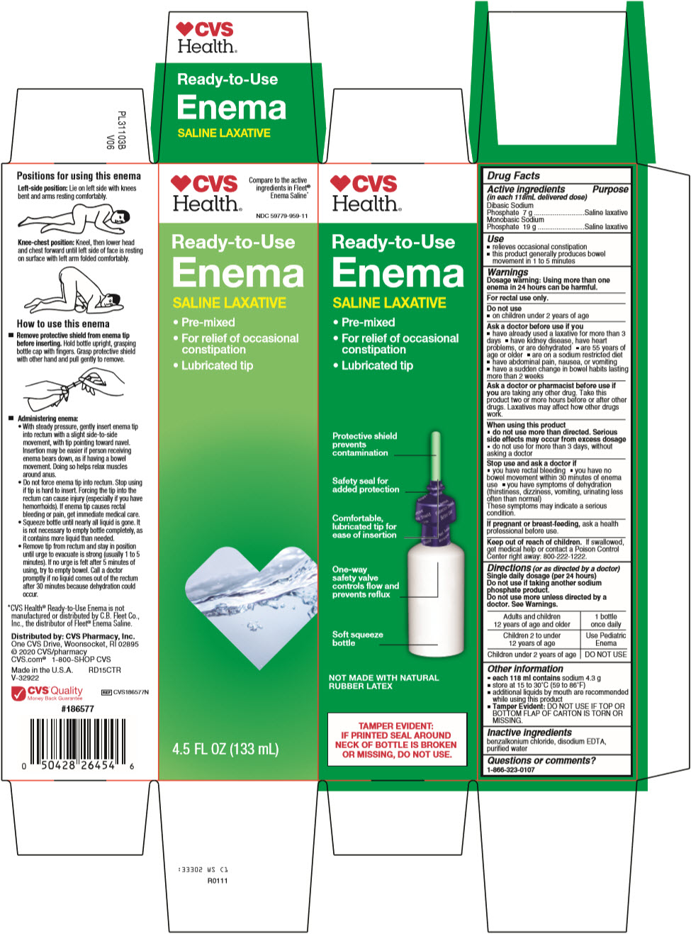 Pill image for Ready-to-use Enema Saline Laxative