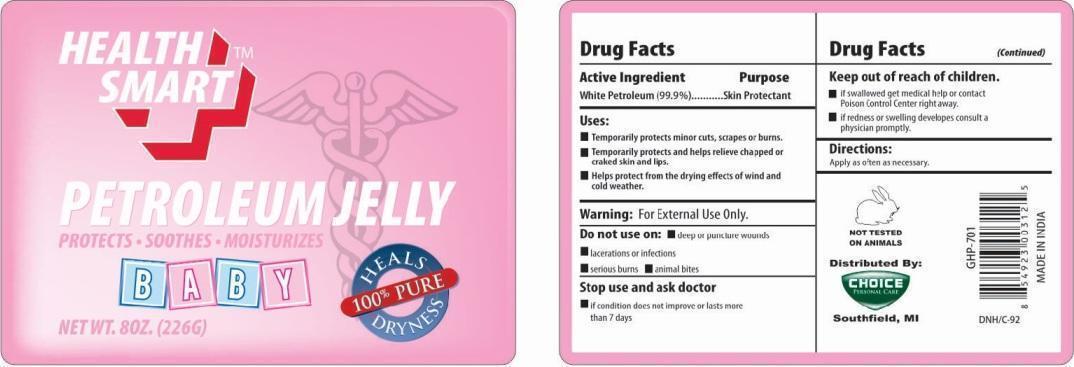 Pill image for Health Smart Baby Petroleum