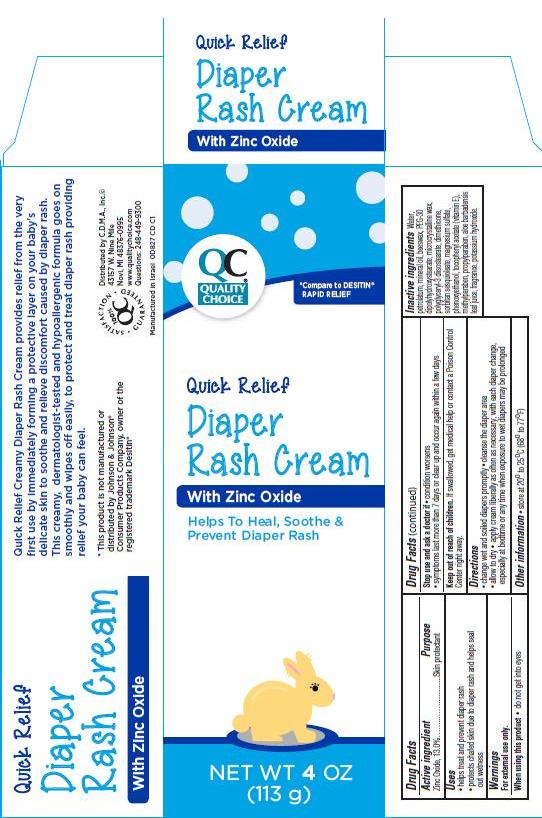 Pill image for Quick Relief Diaper Rash Cream