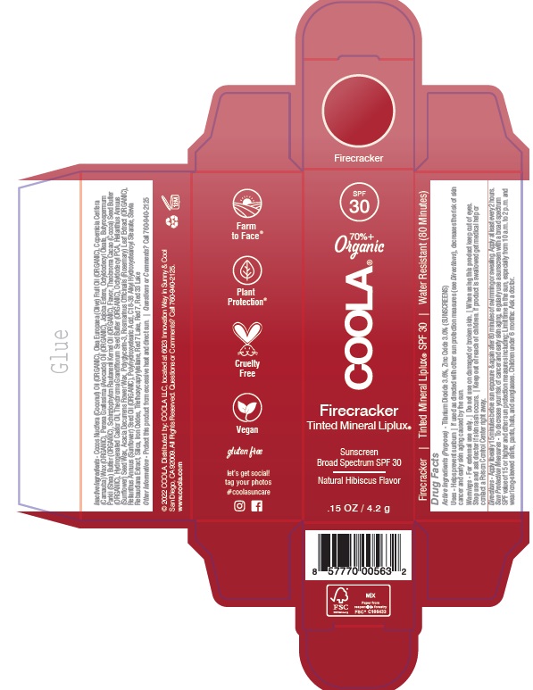 Pill image for Coola Mineral Liplux Lip Balm Spf 30 - Firecracker