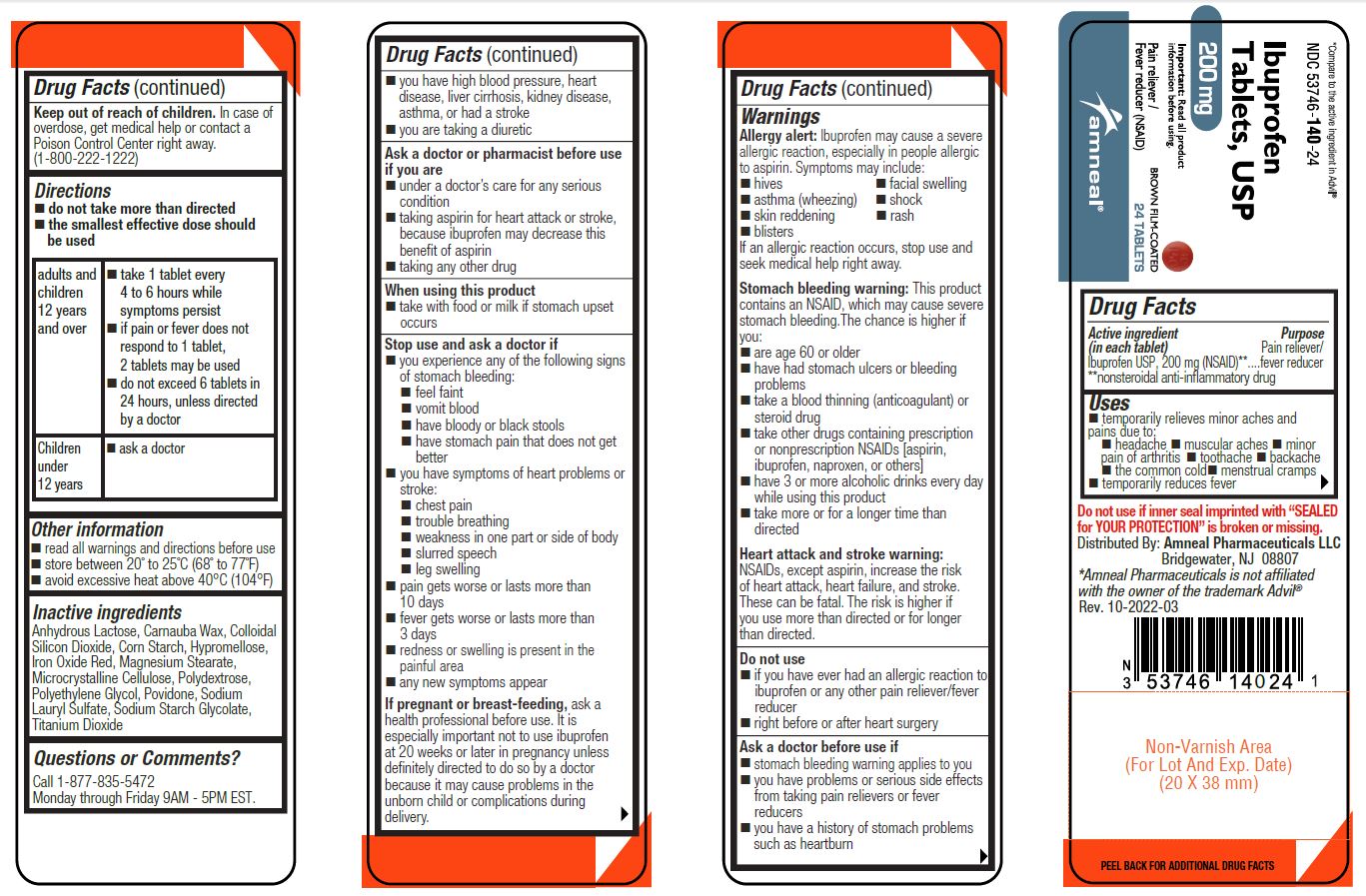 Pill image for Ibuprofen Tablets, Usp