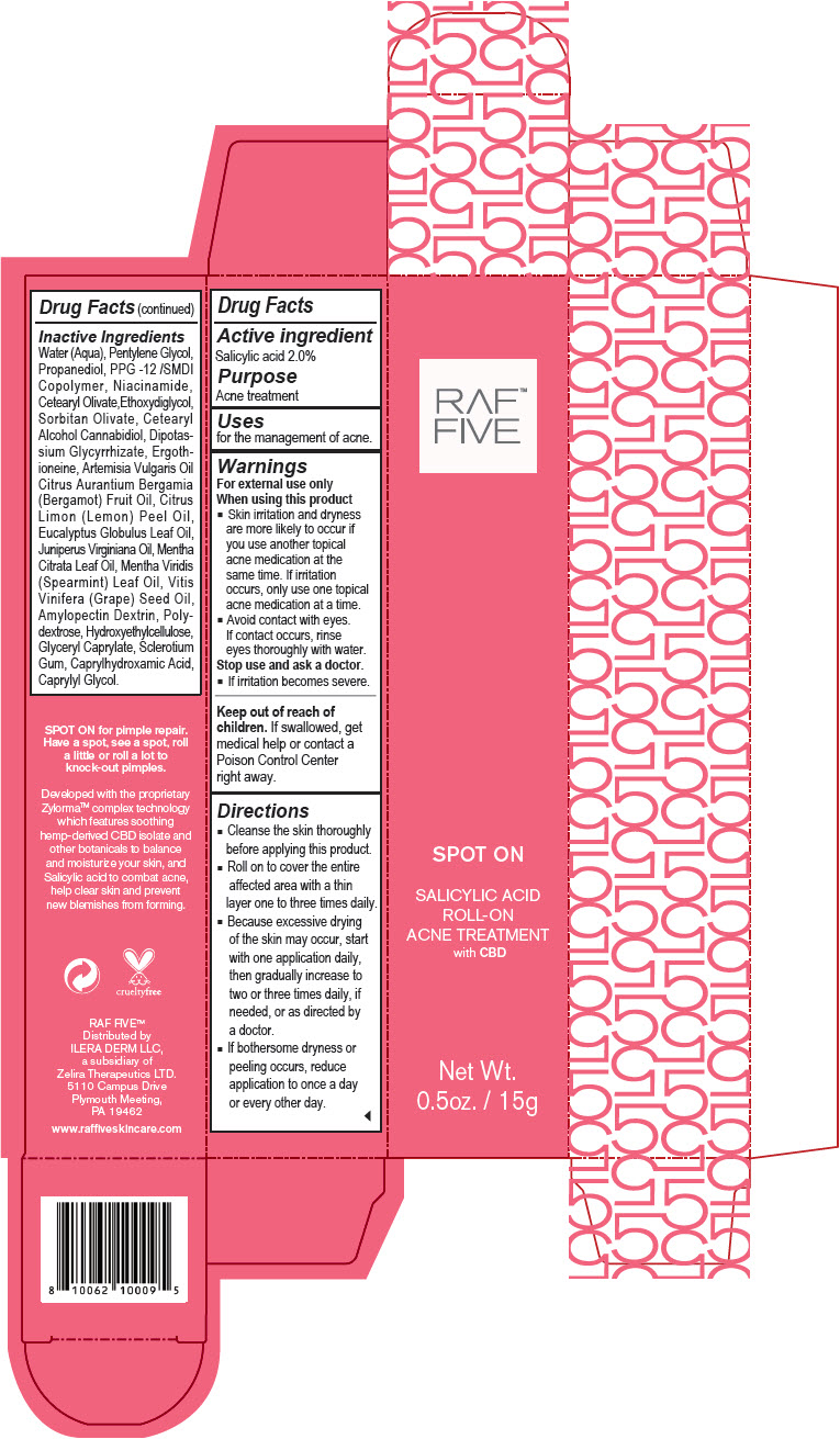 Pill image for Raf™ Five - Spot On Salicylic Acid Roll-on Acne Treatment