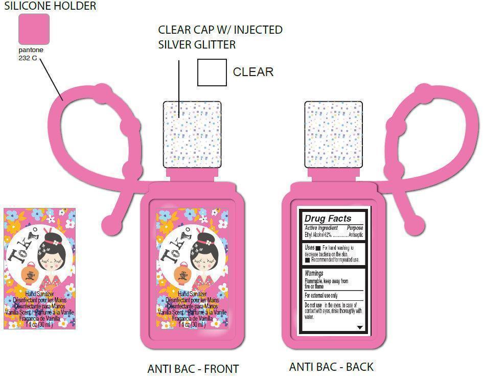Pill image for Tokyo Hand Sanitizer Vanilla Scent