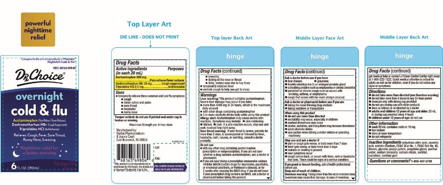Pill image for Drx Choice Overnight Cold & Flu