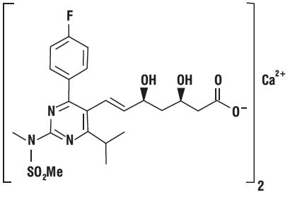 Pill image for These Highlights Do Not Include All The Information Needed To Use Rosuvastatin Tablets Safely And Effectively. See Full Prescribing Information For Rosuvastatin Tablets.