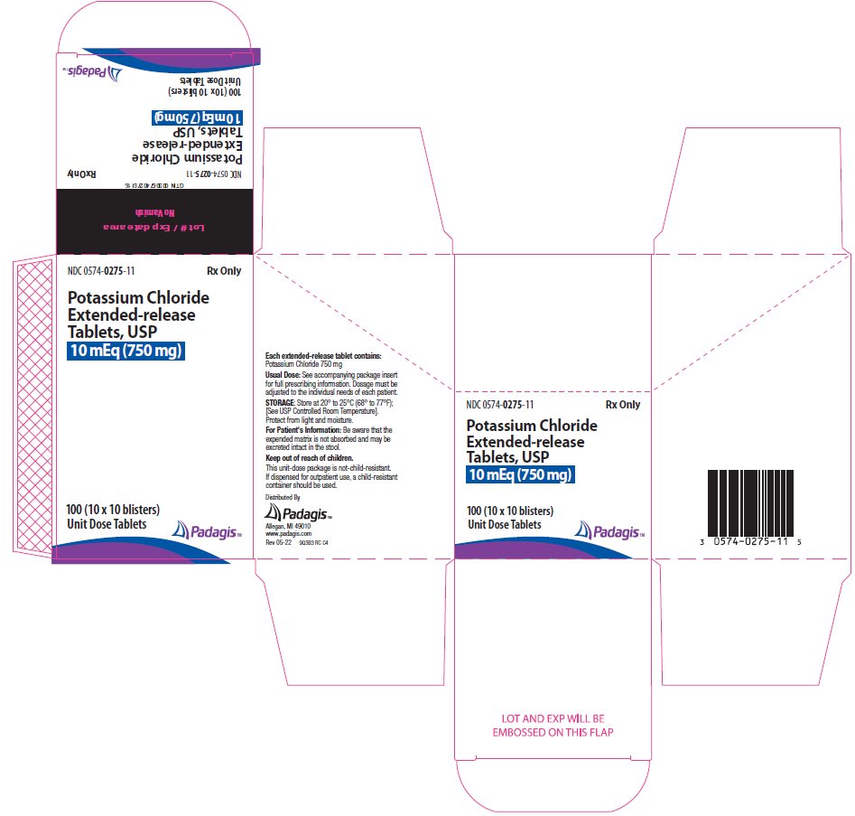 Pill image for These Highlights Do Not Include All The Information Needed To Use Potassium Chloride Extended-release Tablets, Usp