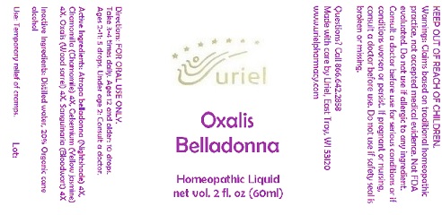 Pill image for Oxalis Belladonna