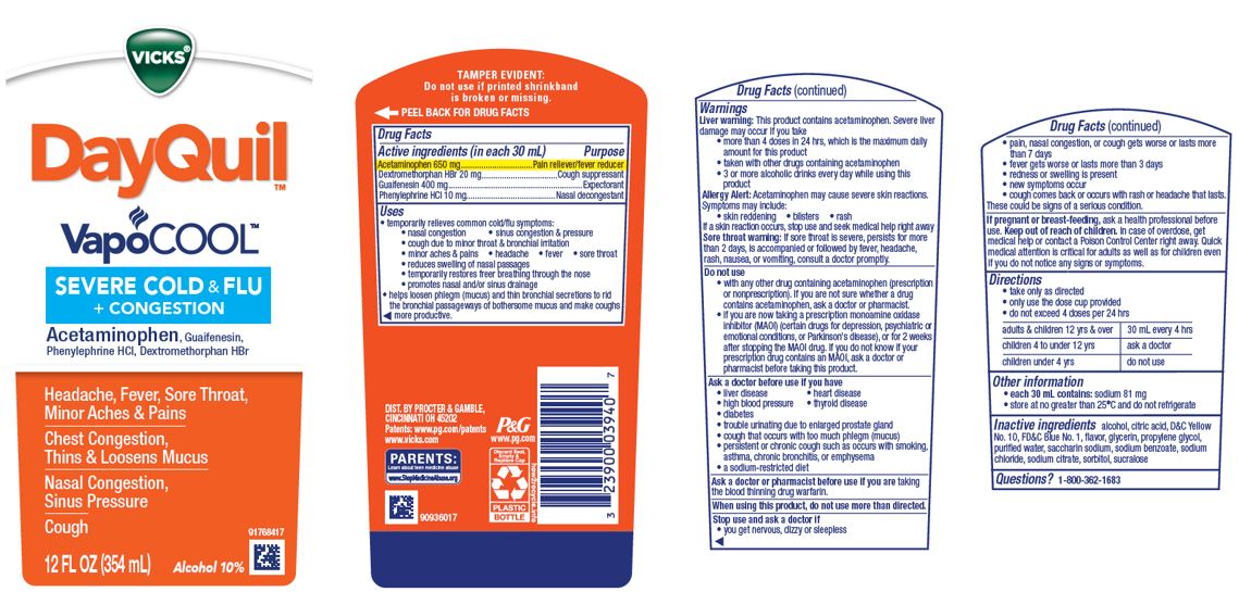 Pill image for Vicks ® Dayquil™ Vapocool™ Severe