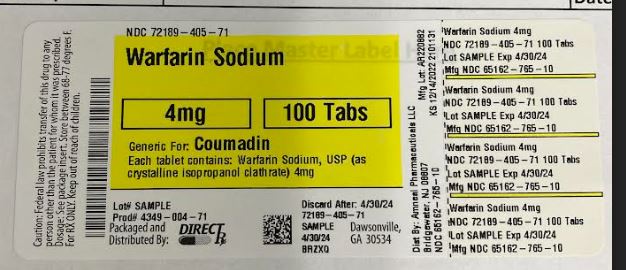 Pill image for Warfarin Sodium