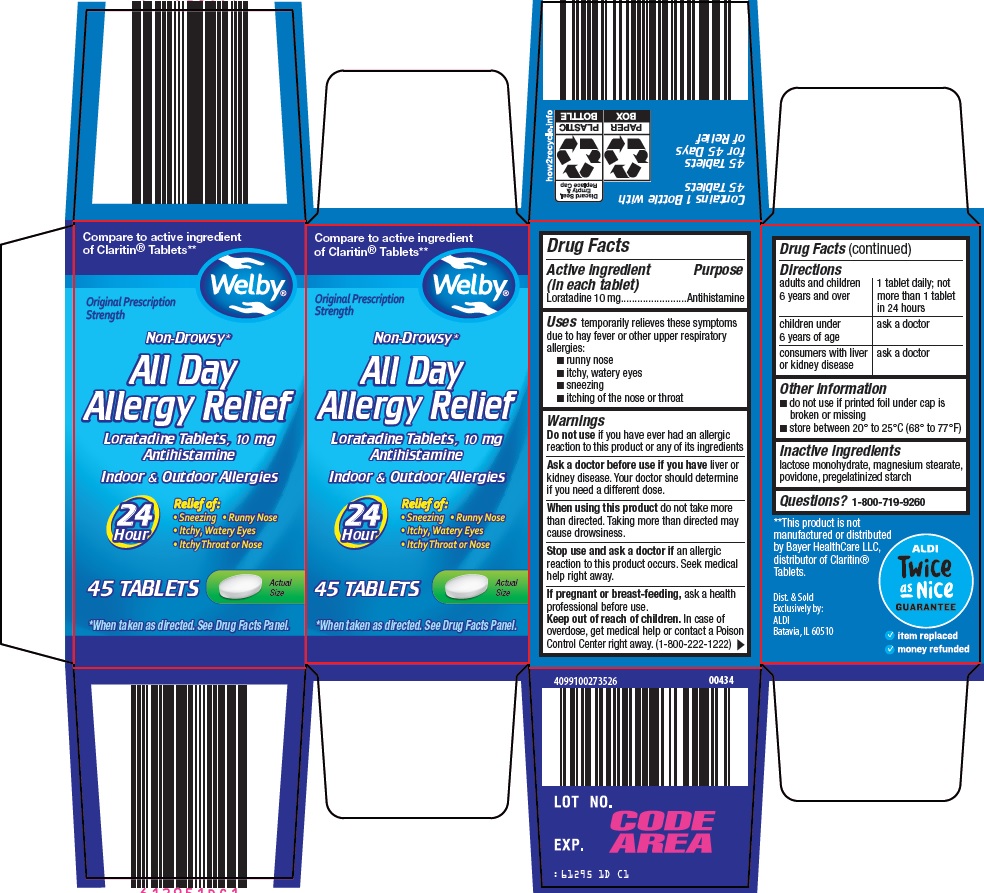 Pill image for Aldi Inc. All Day Allergy Relief Drug Facts