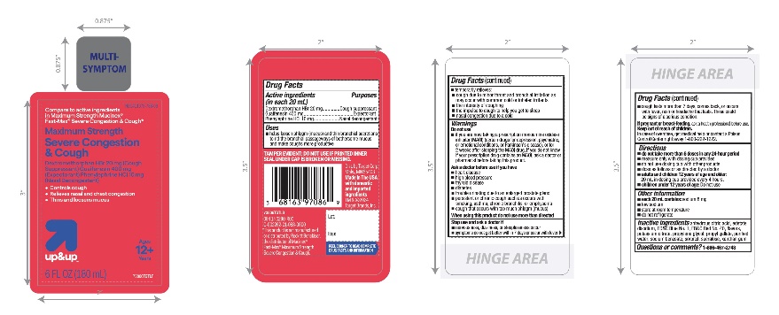 Pill image for Up And Up Maximum Strength Fast Mucus Relief Severe Congestion And Cough