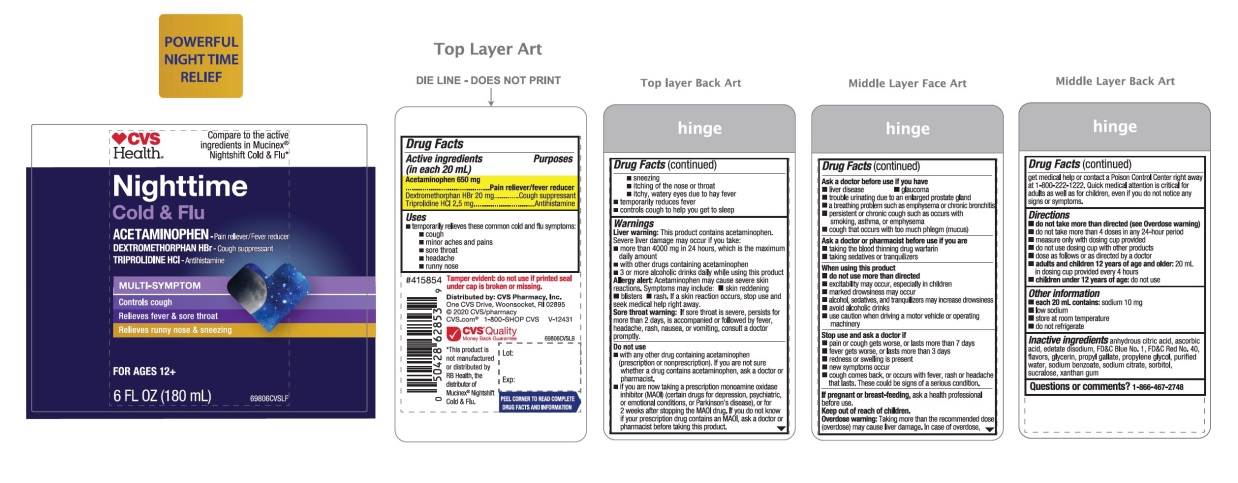 Pill image for Cvs Overnight Cold & Flu