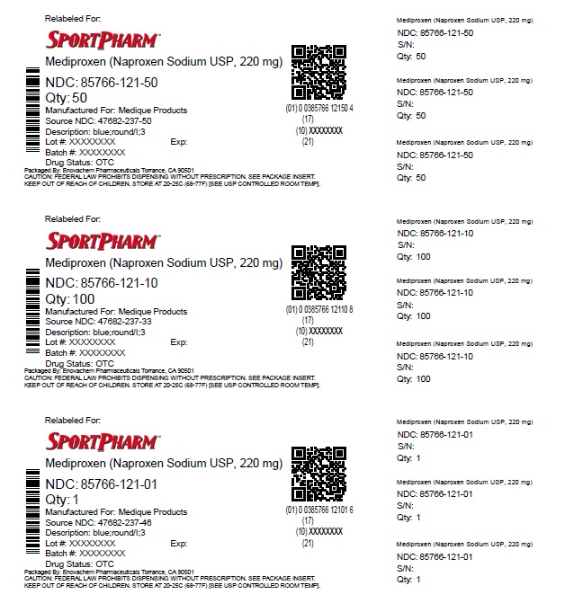 Pill image for Medique Mediproxen