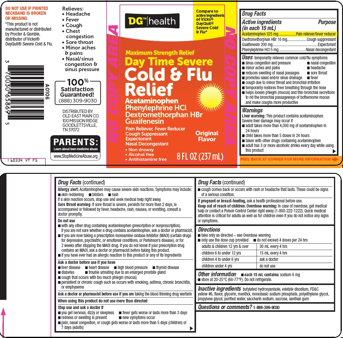 Pill image for Dolgencorp, Llc Cold & Flu Relief Drug Facts