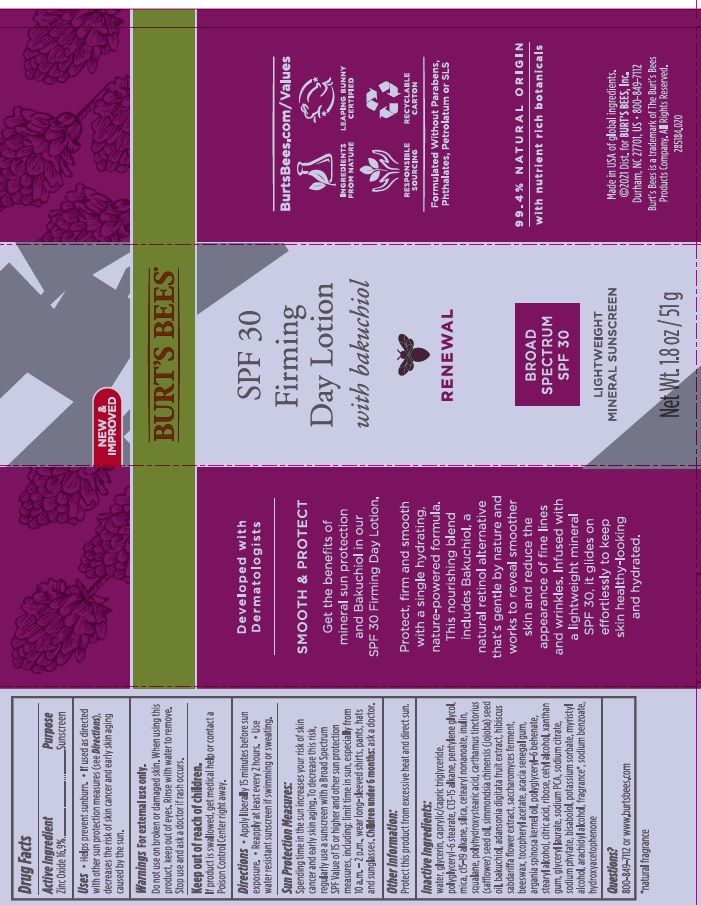 Pill image for Burt's Bees Firming Day Lotion Spf30