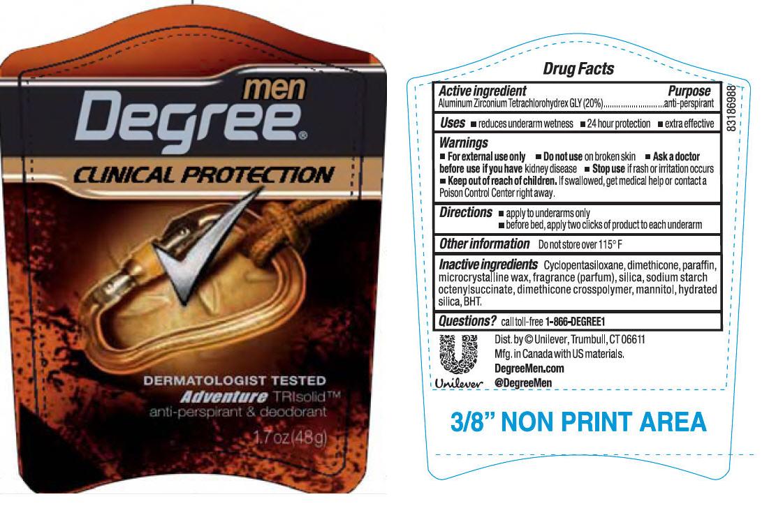 Pill image for Degree Clinical Adventure Antiperspirant Deodorant