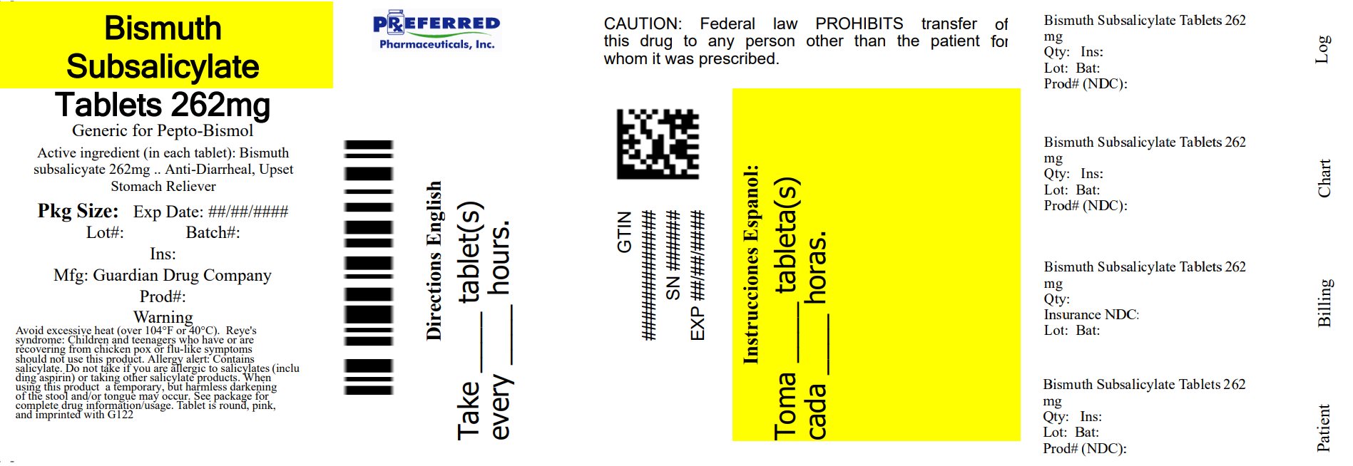 Pill image for Good Sense  Regular Strength Stomach Relief 122