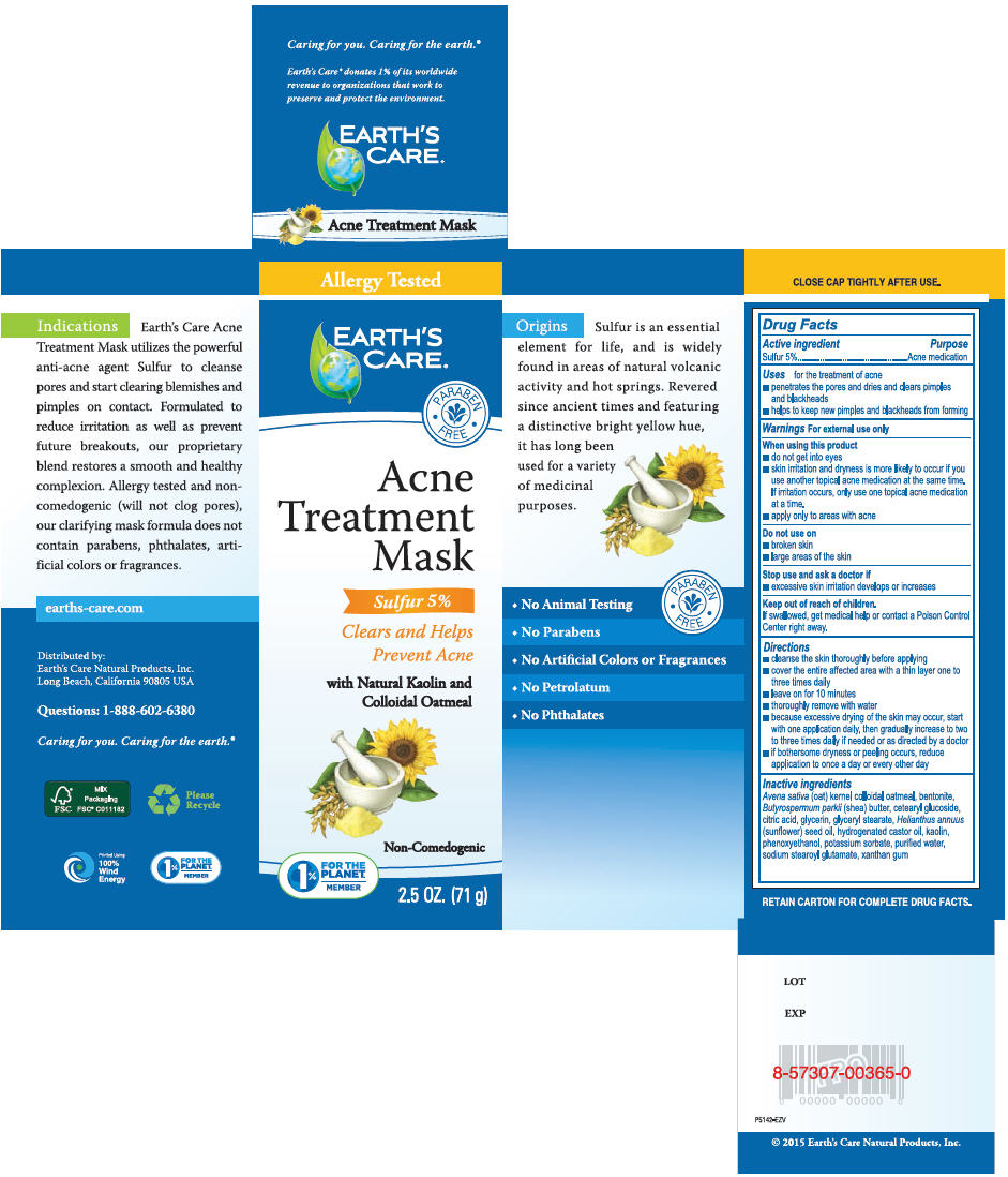 Pill image for Earths Care Acne Treatment Mask