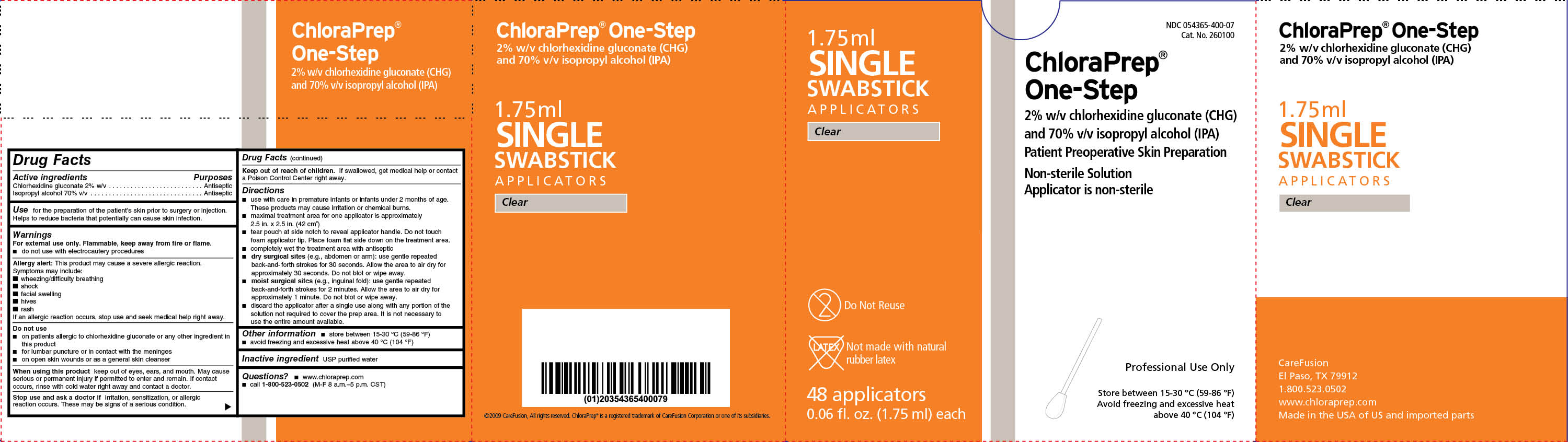 Pill image for Chloraprep® Swabsticks