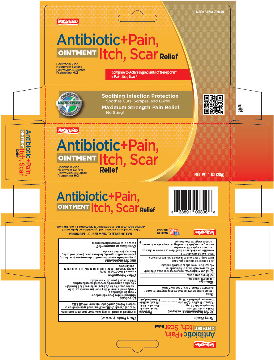 Pill image for natureplex™ antibiotic ointment + pain, itch, scar relief