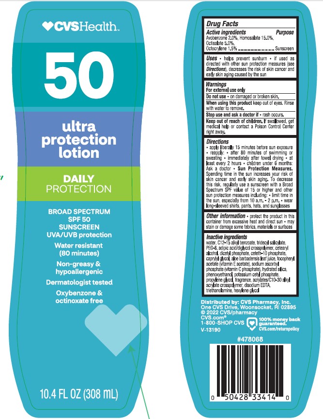 Pill image for cvs health spf 50 lotion