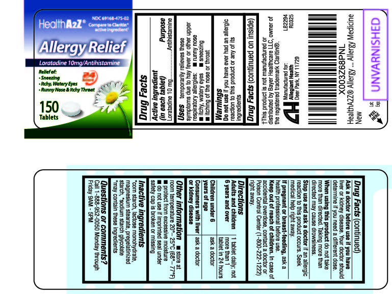Pill image for 309 - Health A2z Allergy Relief