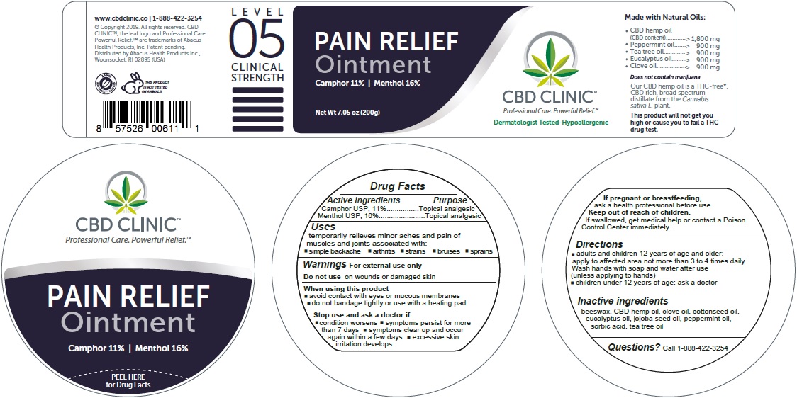 Pill image for Cbd Clinic Pain Relief - Level 5