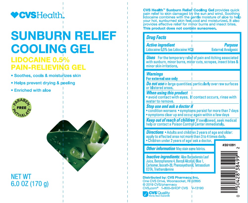 Pill image for Cvs Health Sunburn Relief Cooling Gel Lidocaine 0.5% Pain-relieving Gel