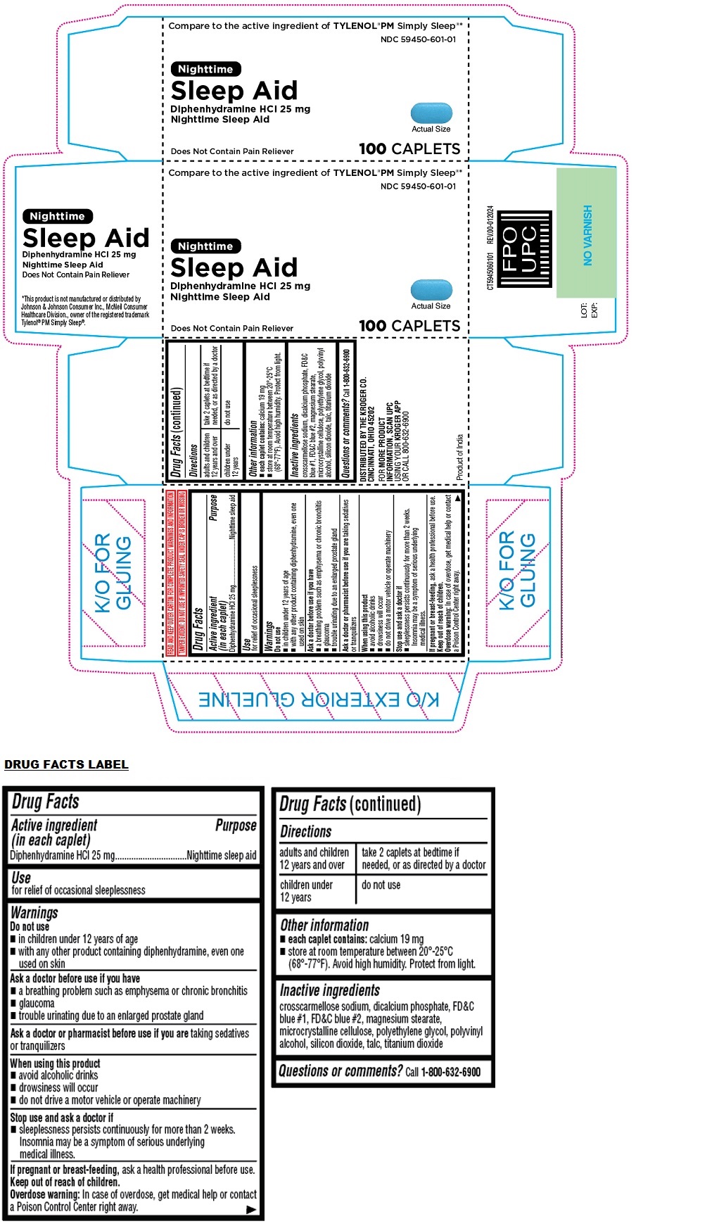 Pill image for nighttime sleep aid