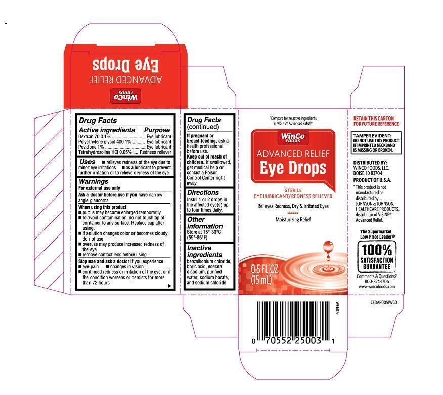 Pill image for Winco Advanced Relief Eye Drops (pld)