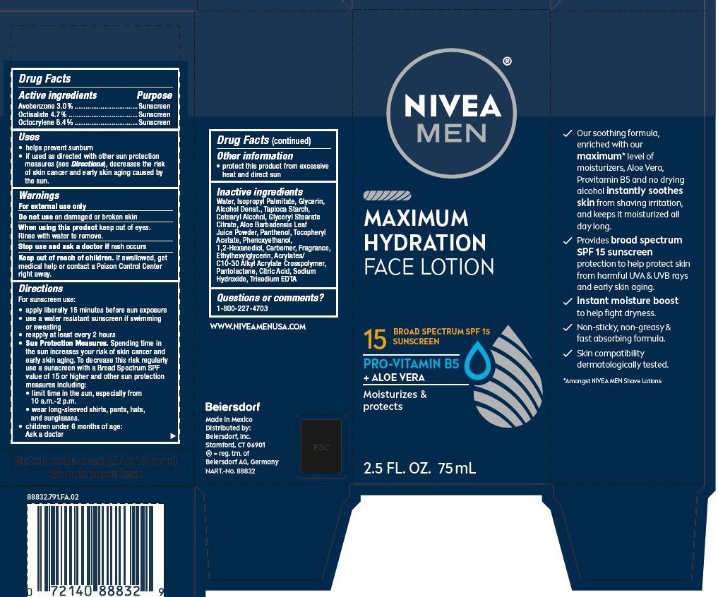 Pill image for Nivea Men Maximum Hydration Face Lotion