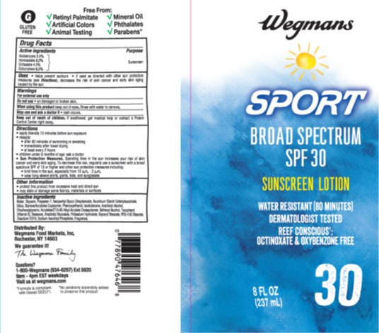 Pill image for Wegmans Sport Broad Spectrum Spf 30 Sunscreen Lotion