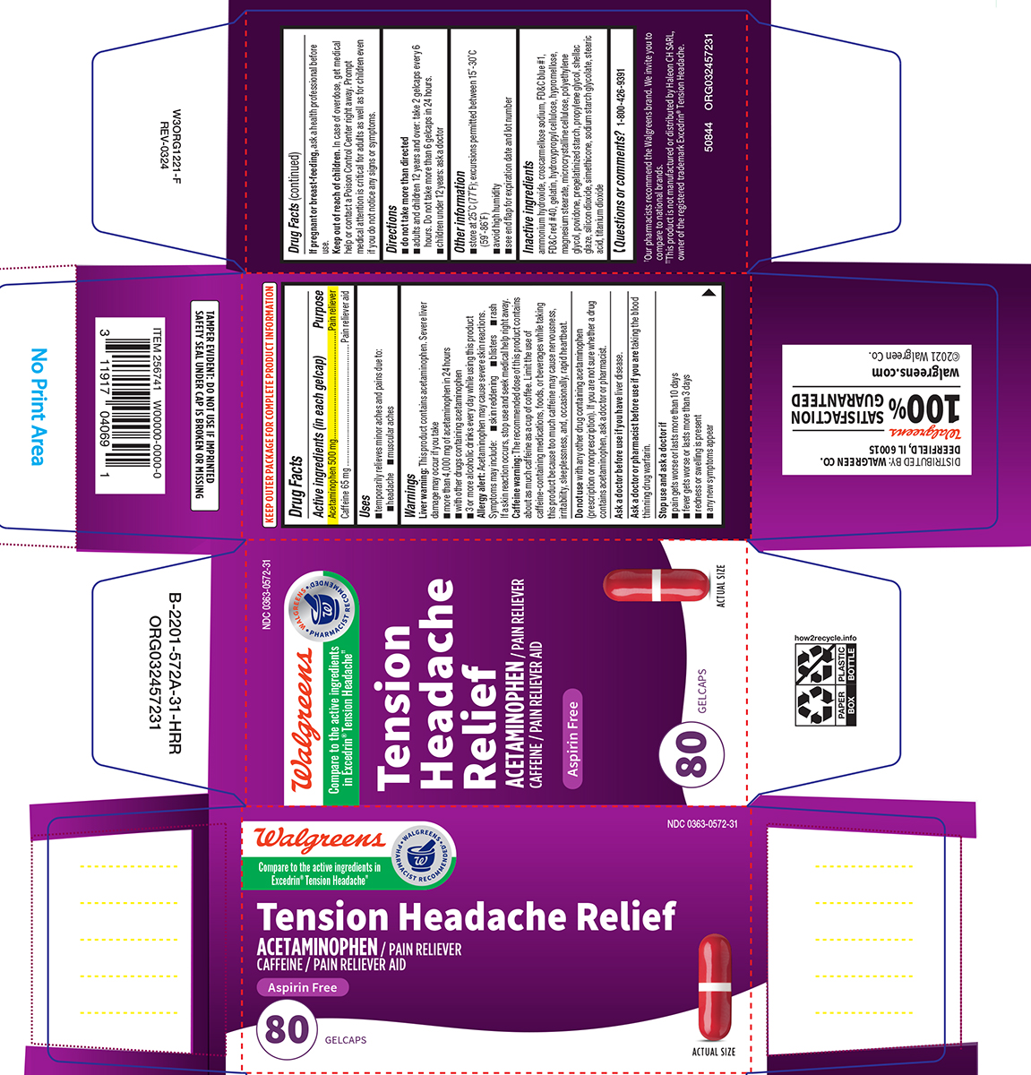 Pill image for Walgreens 44-572