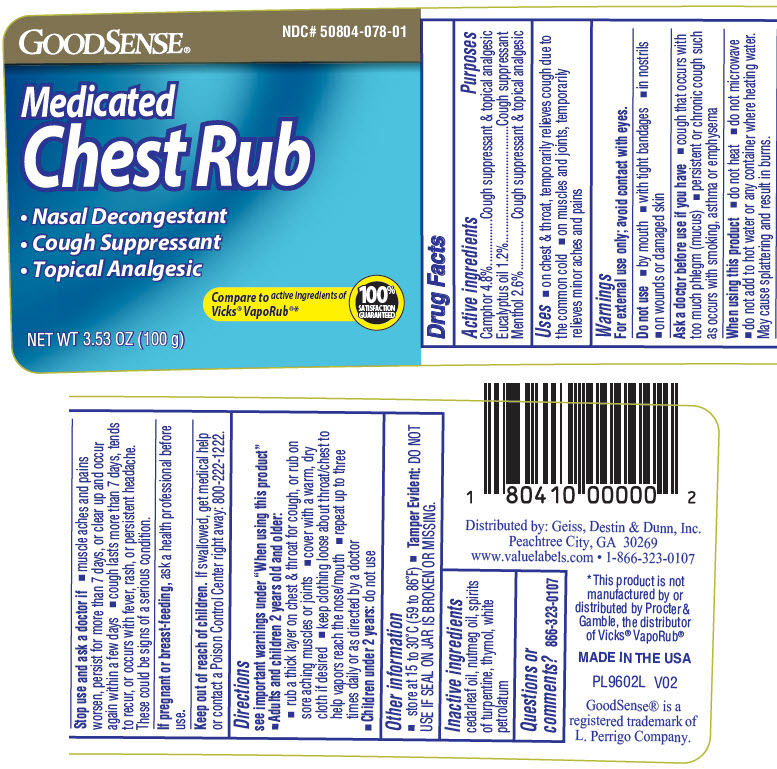 Pill image for Medicated Chest Rub