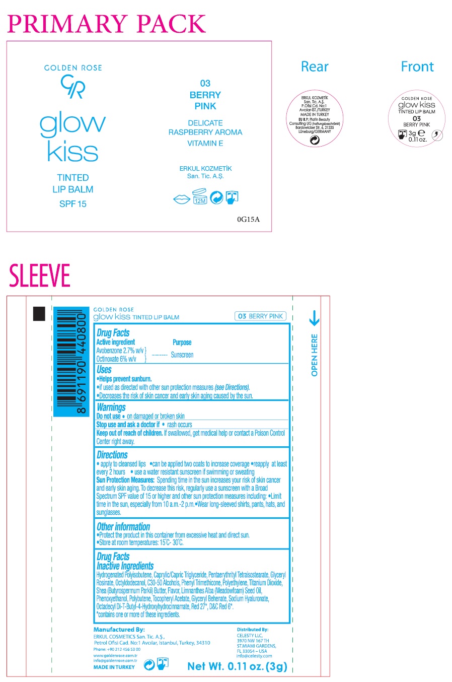 Pill image for Golden Rose Glow Kiss