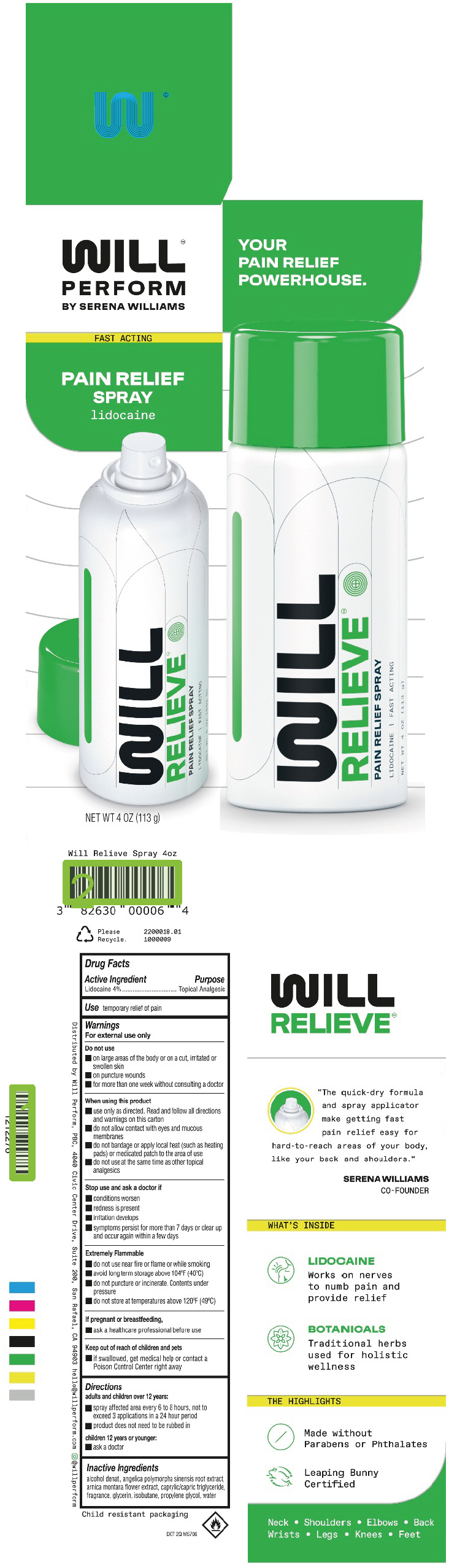 Pill image for Will Relieve™ Spray