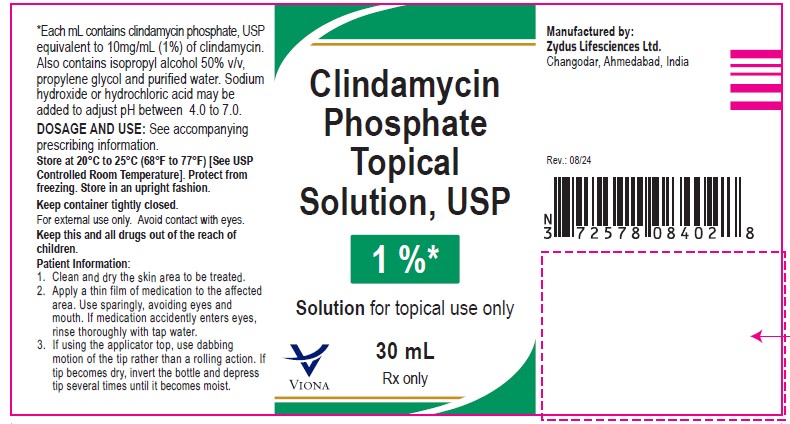 Pill image for Clindamycin Phosphate Topical Solution Usp, 1%