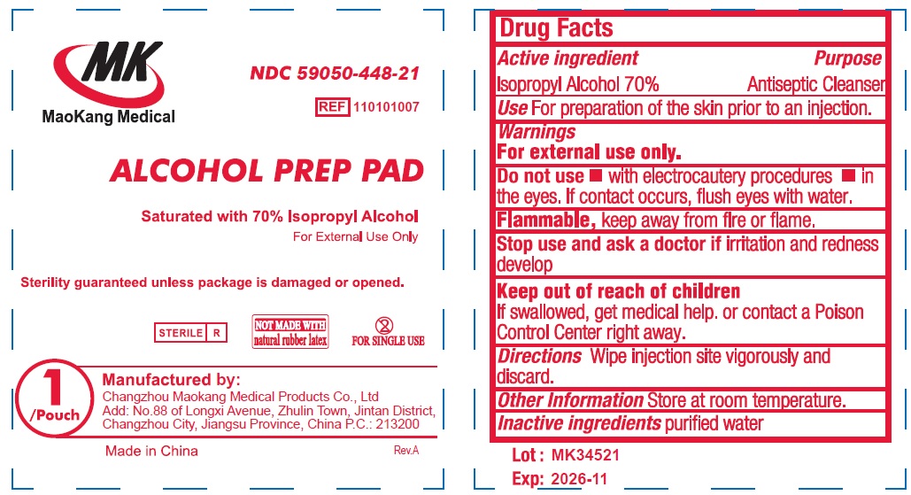 Pill image for Mk Alcohol Prep Pads Large Non-sterile