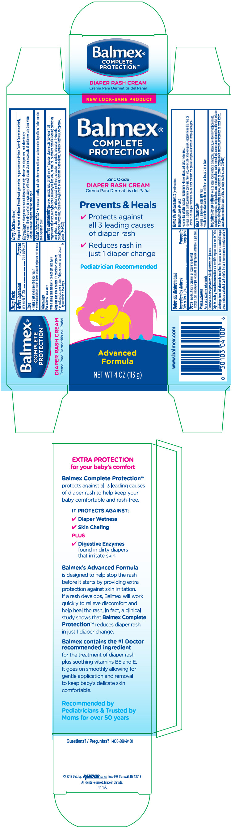 Pill image for Balmex® Diaper Rash