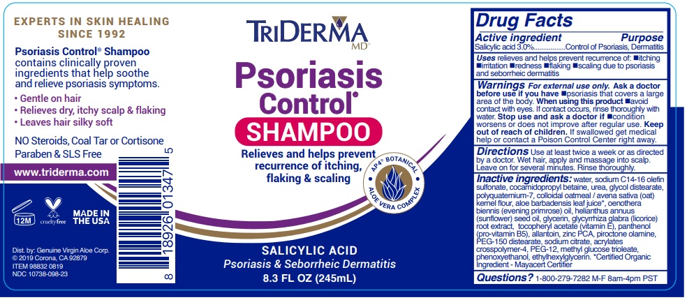 Pill image for Triderma Psoriasis Control Shampoo